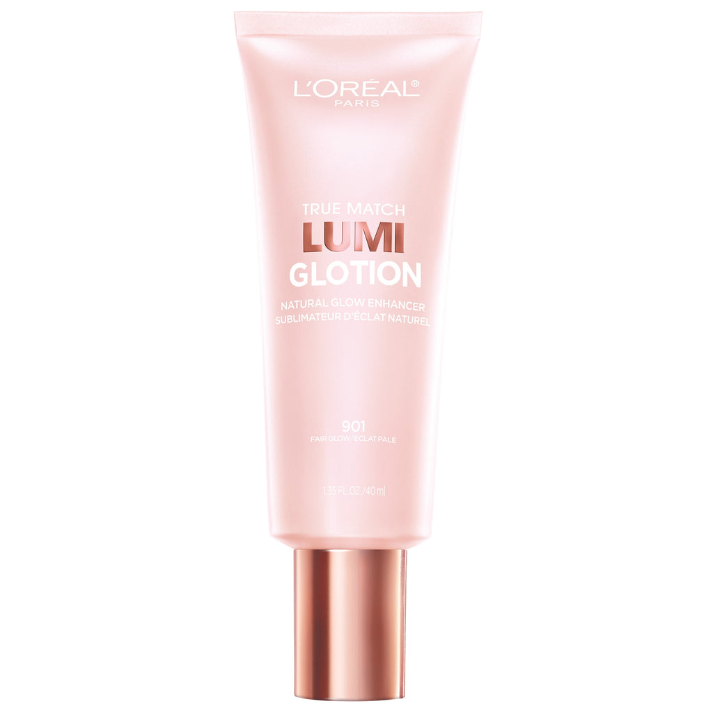 L'Oreal Paris Lumi Glotion Liquid Face and Body Natural Glow Enhancer, Hydrating, Fair, 1.35 fl oz