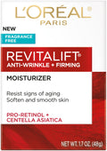 L'Oreal Paris Revitalift Anti-Aging Face and Neck Cream, Fragrance Free, 1.7 oz
