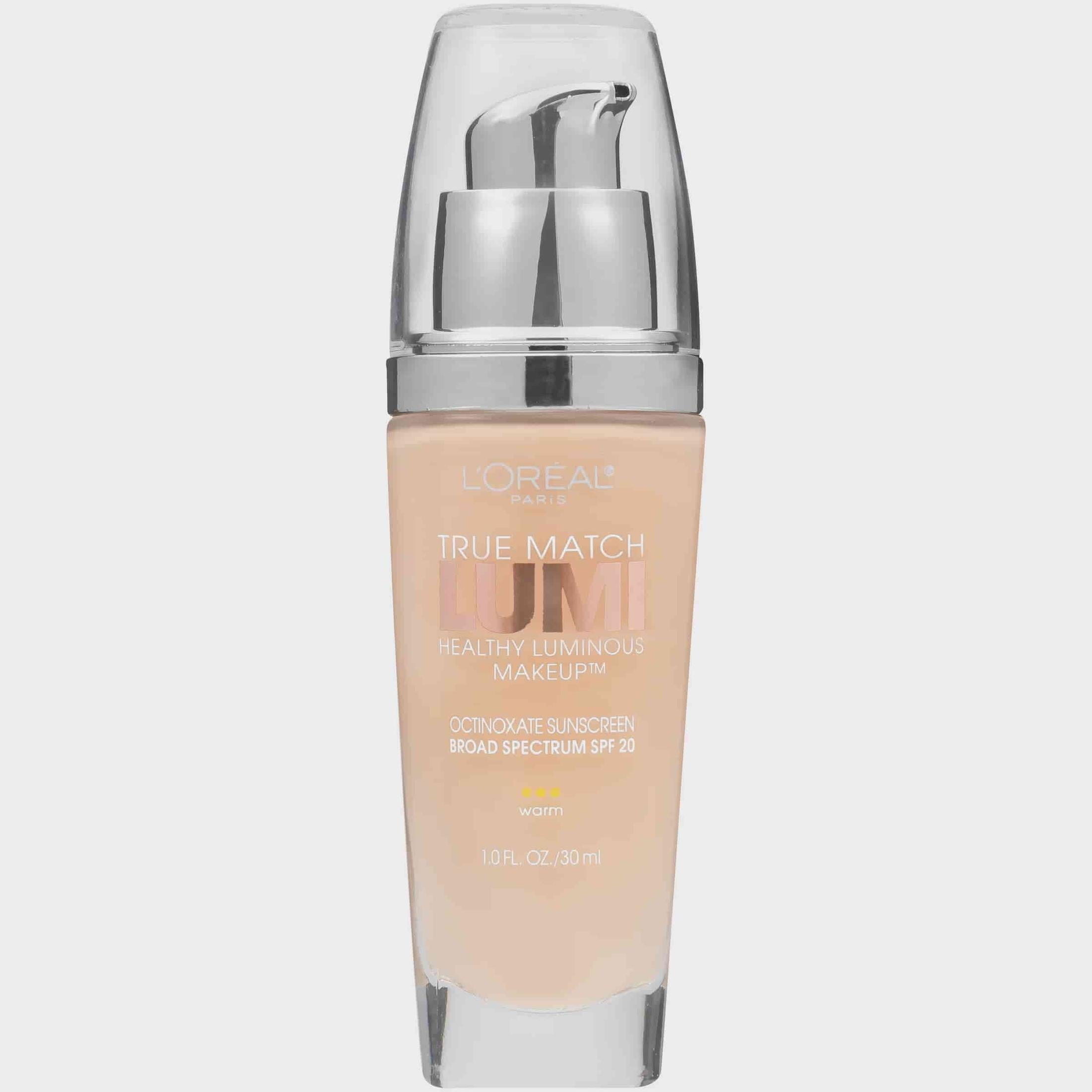 L'Oreal Paris True Match Liquid Foundation SPF 19, Hydrating, 1 fl oz