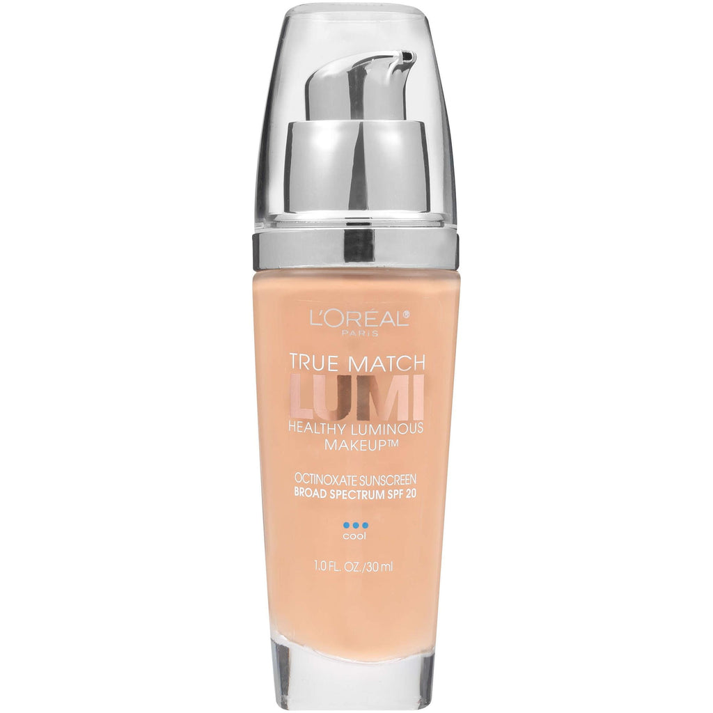 L'Oreal Paris True Match Lumi SPF 20 Liquid Foundation Makeup, C5 Classic Beige, 1 fl oz