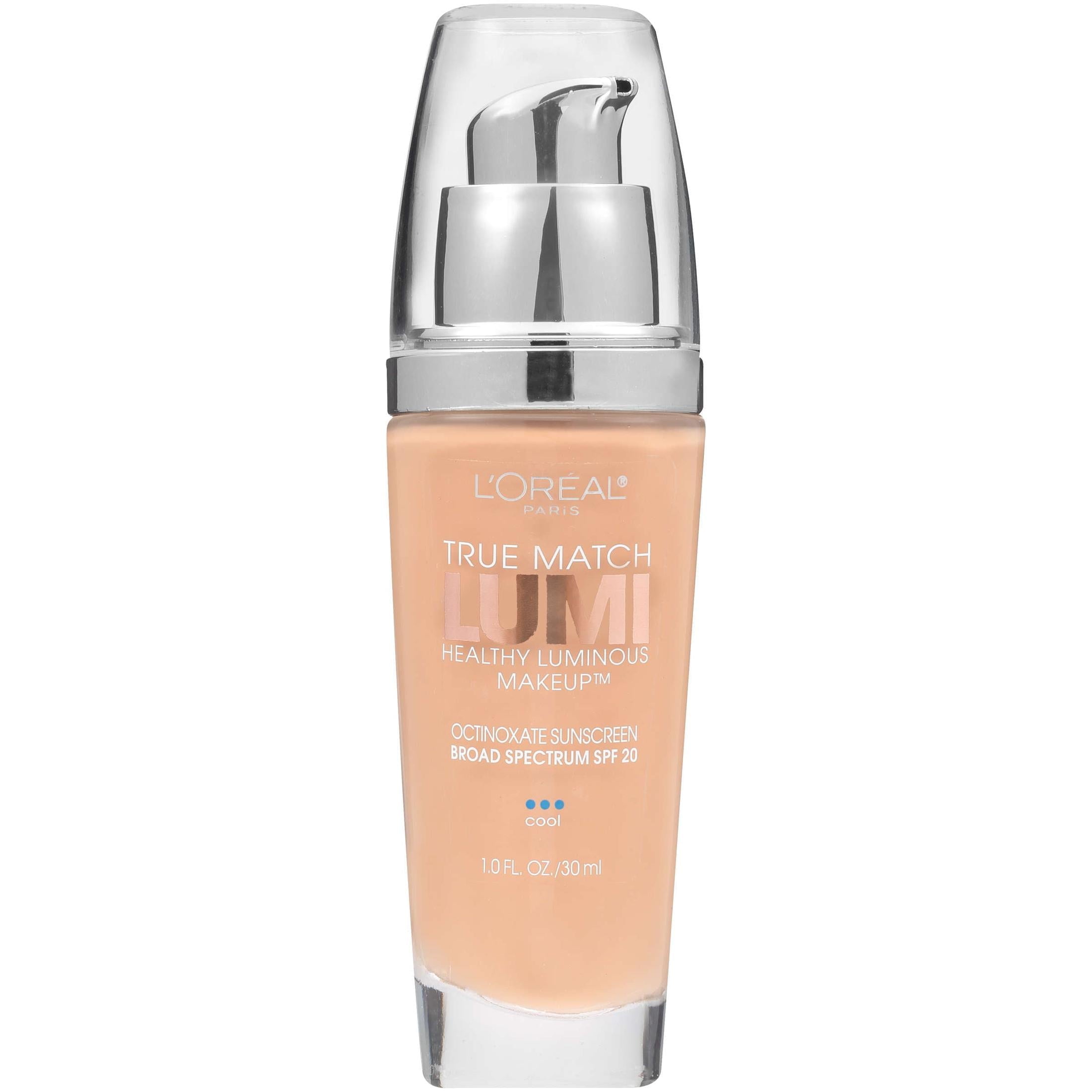 L'Oreal Paris True Match Lumi SPF 20 Liquid Foundation Makeup, C5 Classic Beige, 1 fl oz