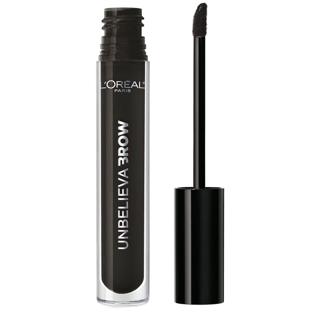 L'Oreal Paris Unbelieva-Brow Longwear Waterproof Brow Gel, Black