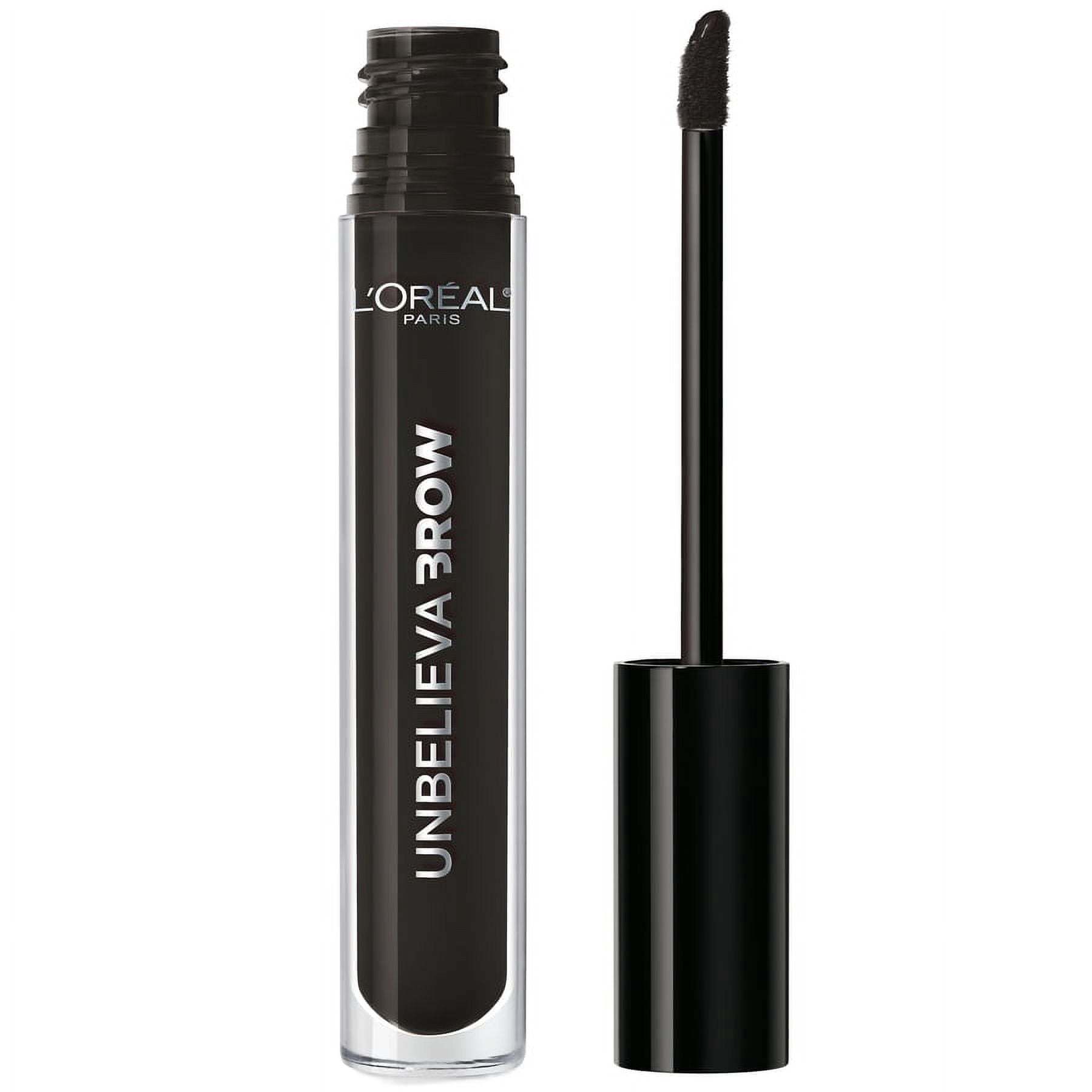 L'Oreal Paris Unbelieva-Brow Longwear Waterproof Brow Gel, Black