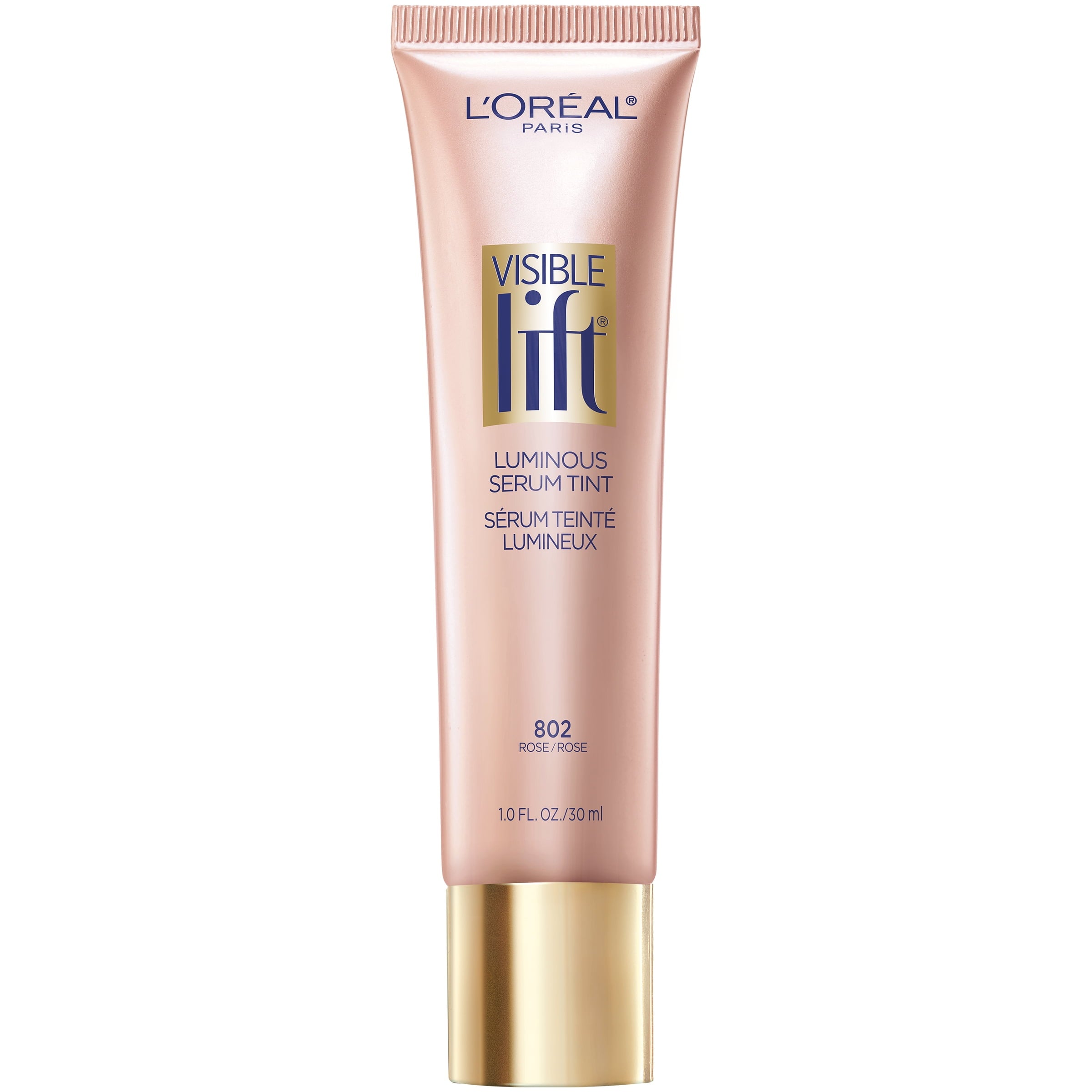 L'Oreal Paris Visible Lift Luminous Serum Tint, Rose, 1 fl. oz.