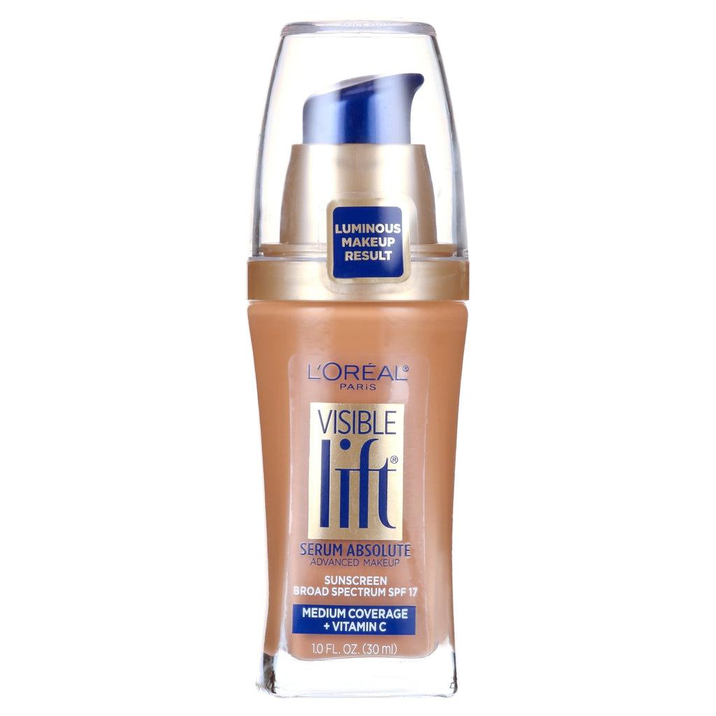 L'Oreal Paris Visible Lift Serum Liquid Foundation, SPF 17, 1 fl oz
