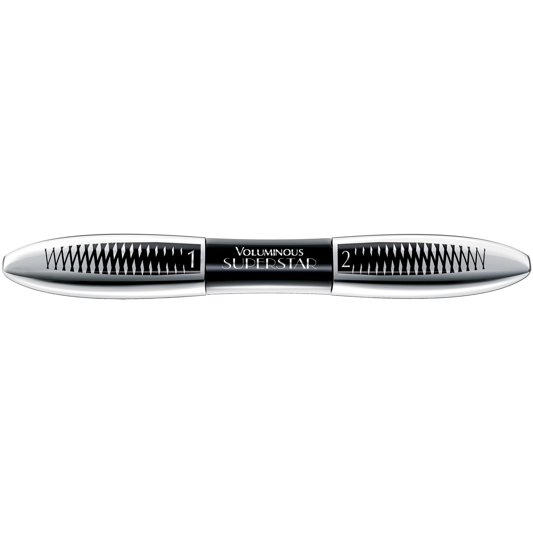 L'Oreal Paris Voluminous Superstar Washable Mascara, Black Brown