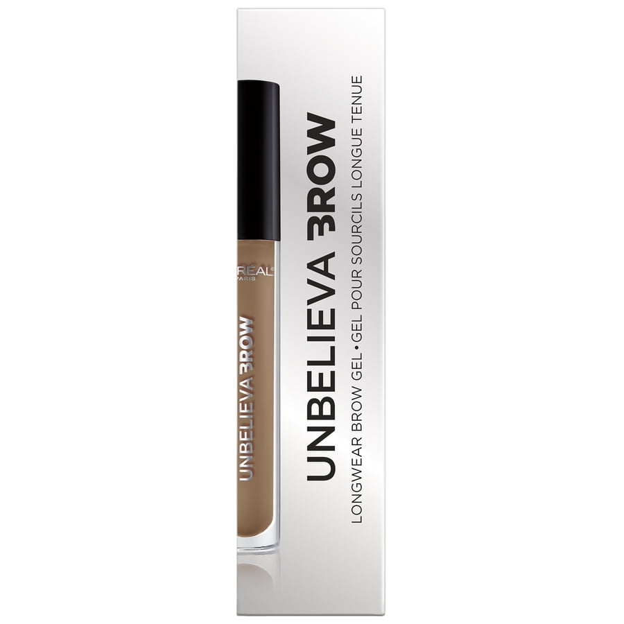 L'Oreal Paris Unbelieva-Brow Longwear Waterproof Tinted Gel, Blonde, 0.15 oz
