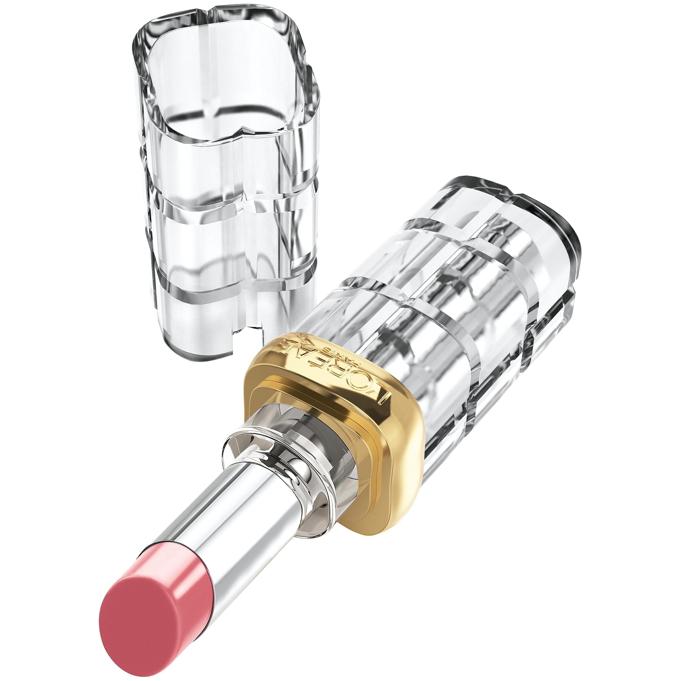 L'Oreal Paris Colour Riche Shine Glossy Ultra Rich Lipstick, Burnished Blush, 0.1 oz.