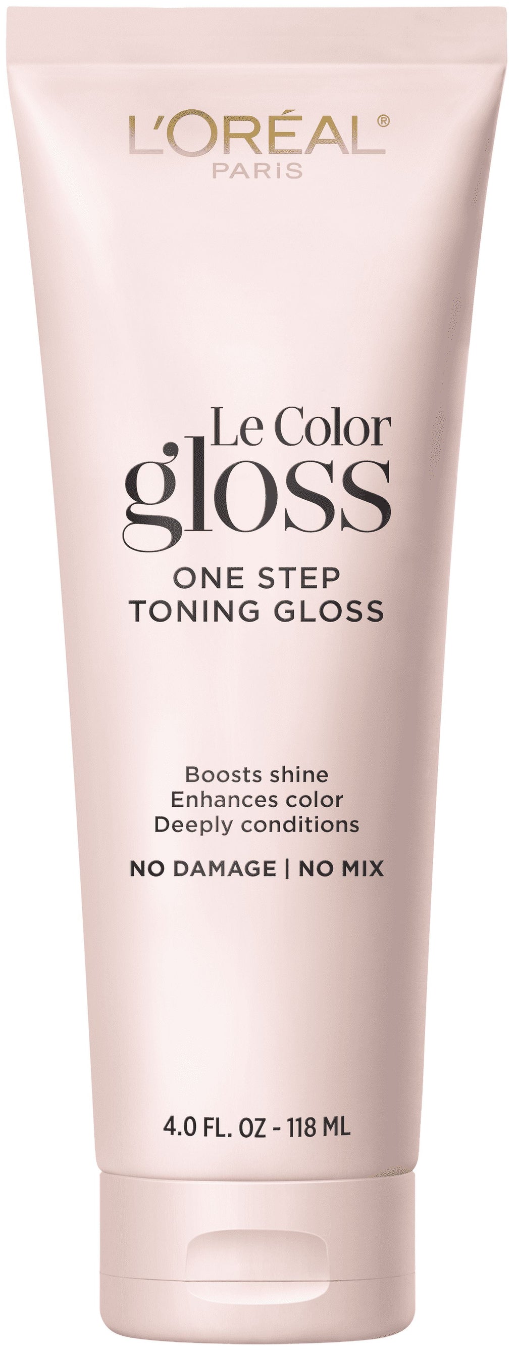 L'Oreal Paris Le Color Gloss One Step In-Shower Toning Gloss, Silver Opal, 4 fl oz
