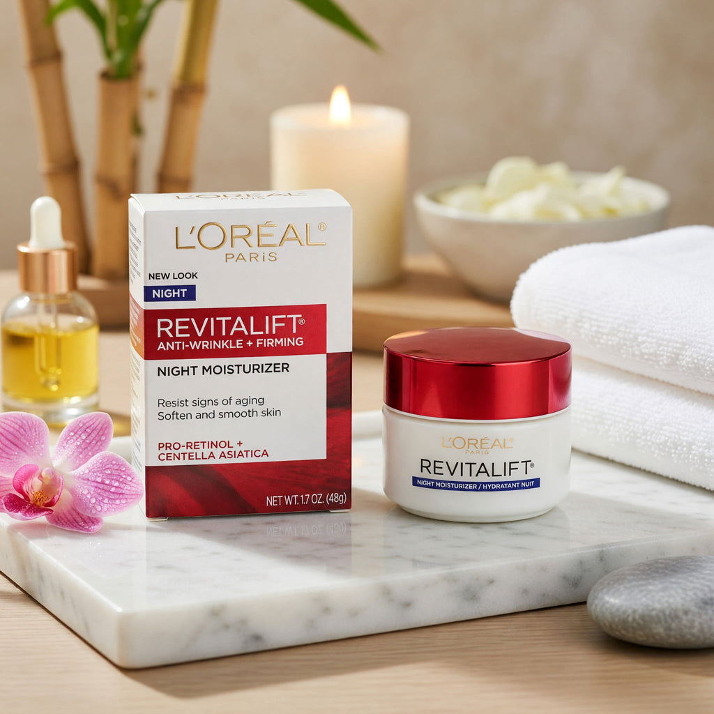 L'Oreal Paris Revitalift Anti-Wrinkle and Firming Night Cream, 1.7 oz