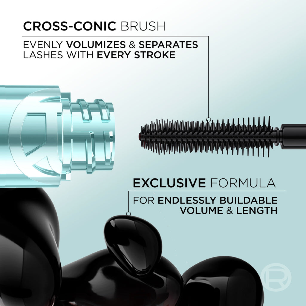L'Oreal Paris Paradise Big Deal Mascara Waterproof, Buildable, Black, 0.32 fl oz