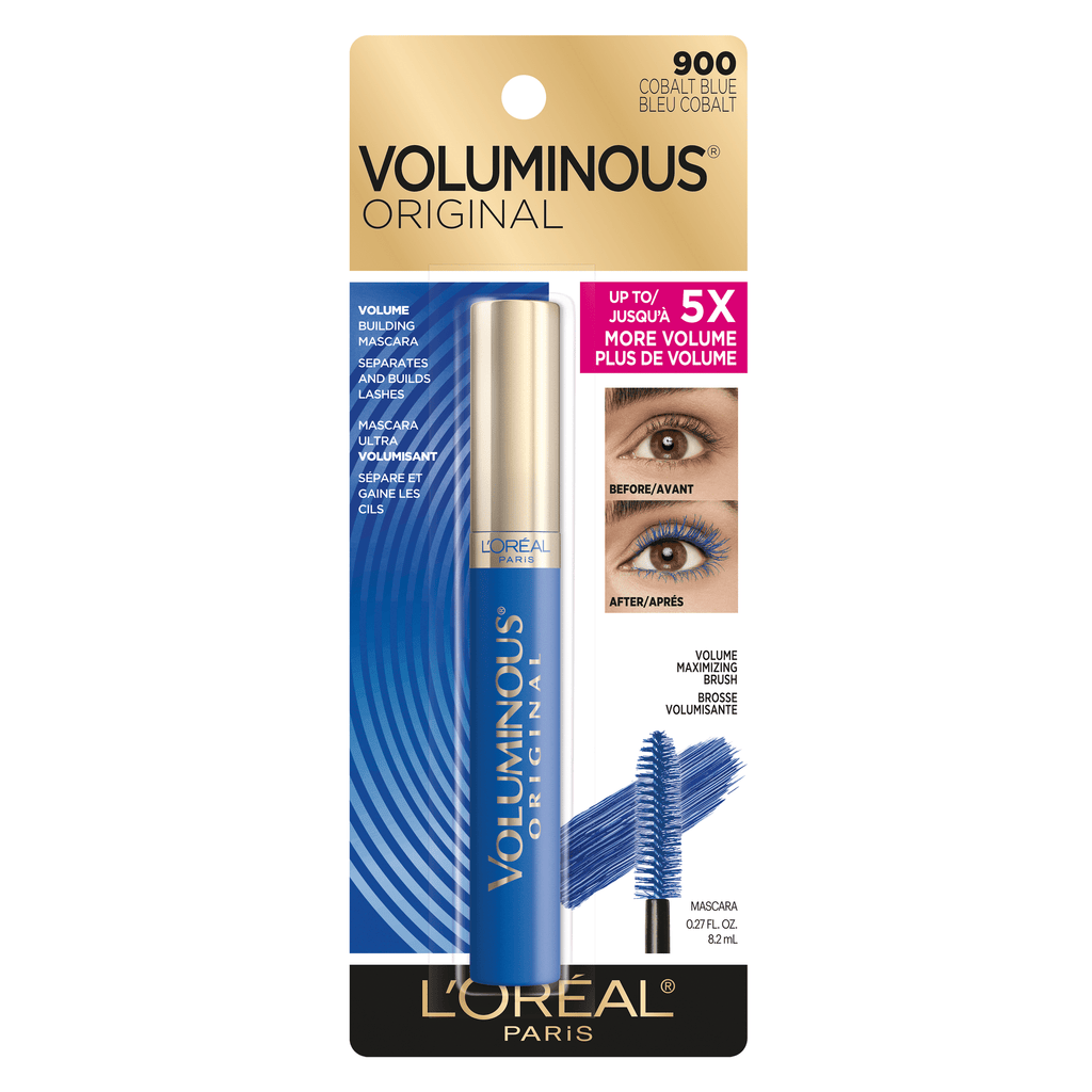 L'Oreal Paris Voluminous Original Washable Bold Eye Mascara, Cobalt Blue