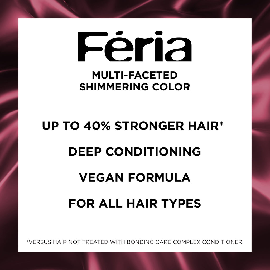 L'Oreal Paris Feria Shimmering Permanent Hair Color, 82 Strawberry Blonde (Light Rose Blonde), 1 Kit