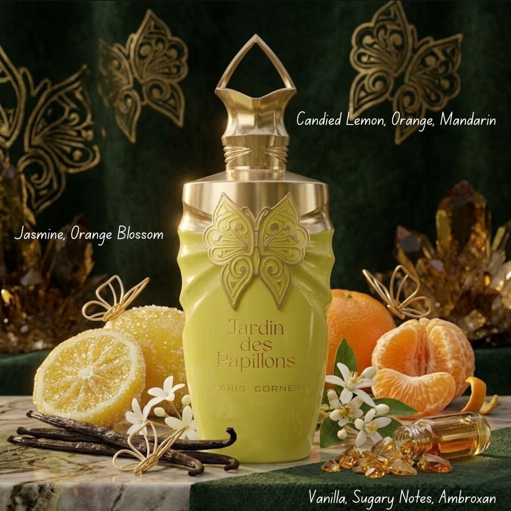 Paris Corner Ladies Jardin Des Papillons EDP Spray 3.4 oz Fragrances 6298543265596