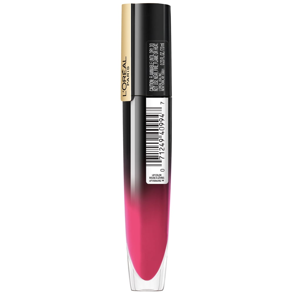L'Oreal Paris Brilliant Signature Shiny Lip Stain Lipstick, Be Cheerful