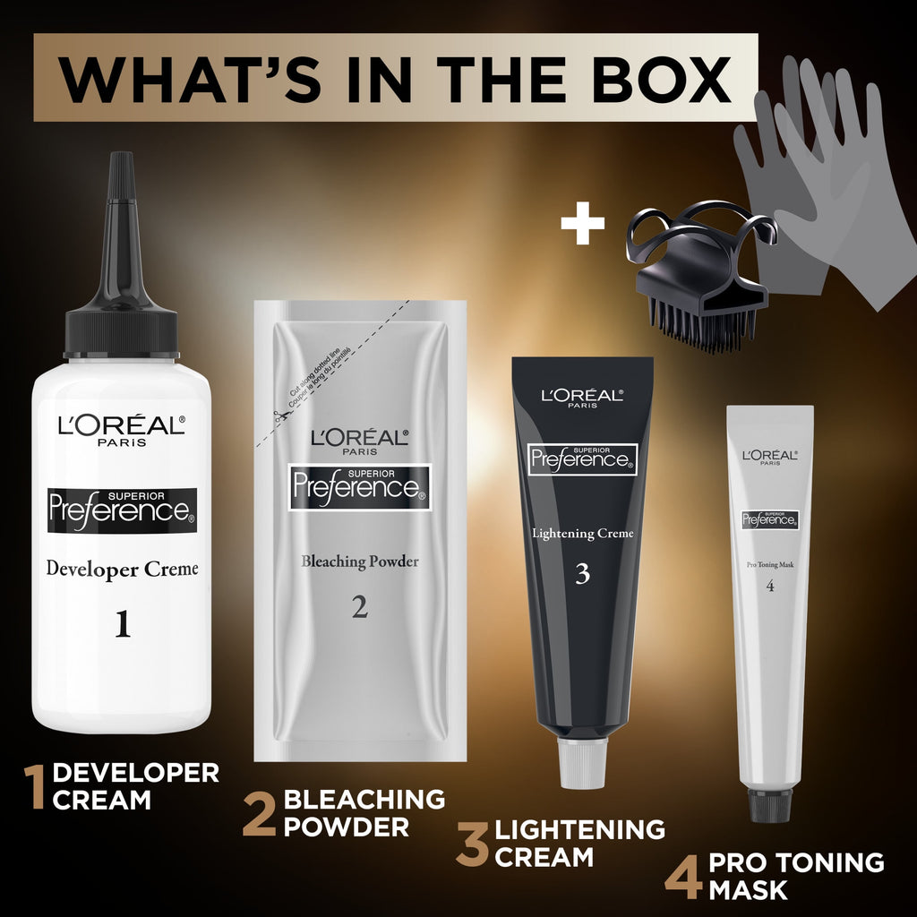 L'Oreal Paris Superior Preference Balayage At-Home Highlighting Kit, Medium to Dark Brown, 1 ct