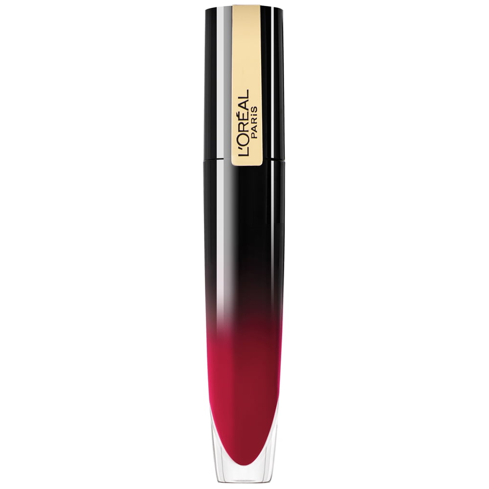 L'Oreal Paris Brilliant Signature Shiny Lip Stain Stick, Be Powerful, 0.21 fl oz