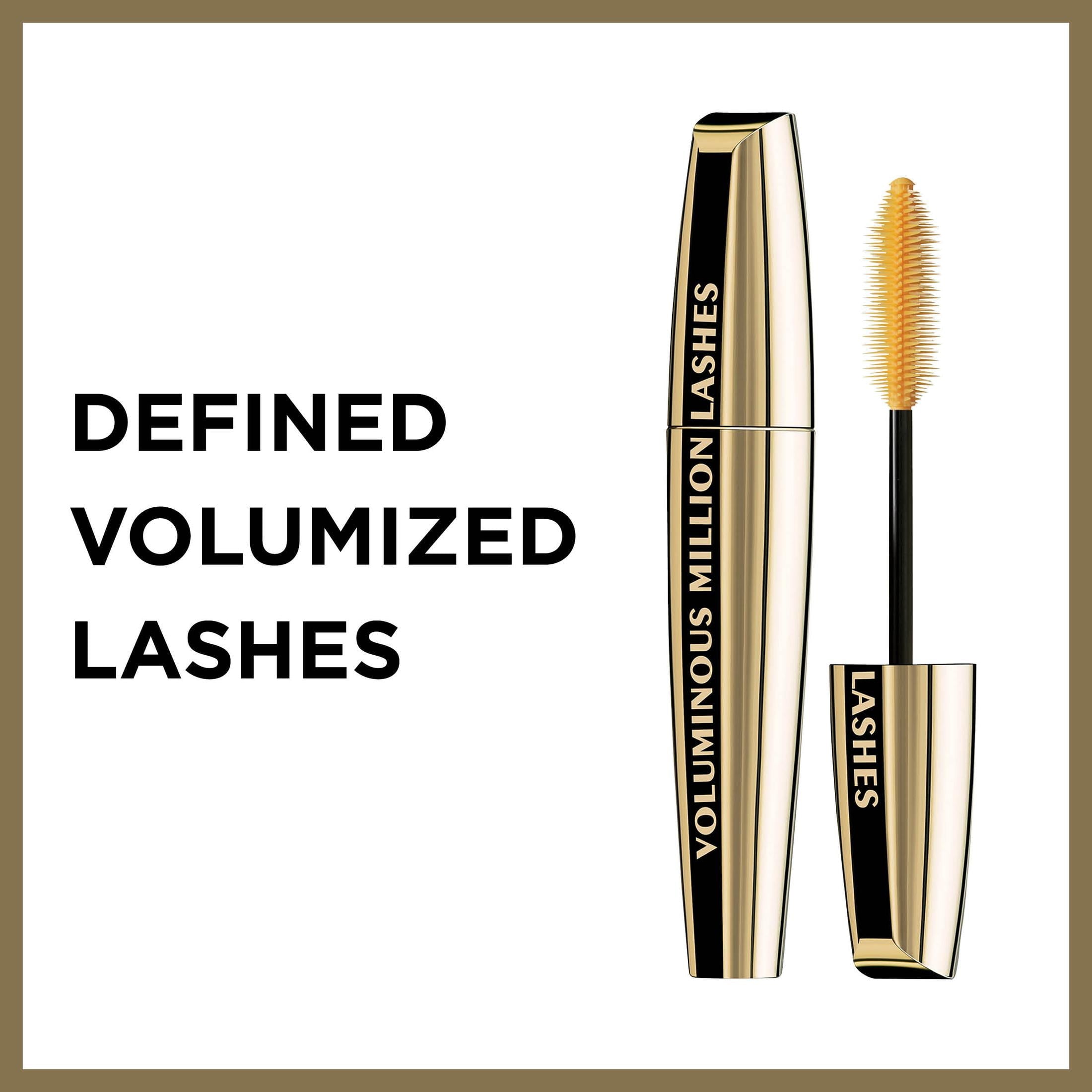 L'Oreal Paris Voluminous Defining Volume Mascara, Blackest Black
