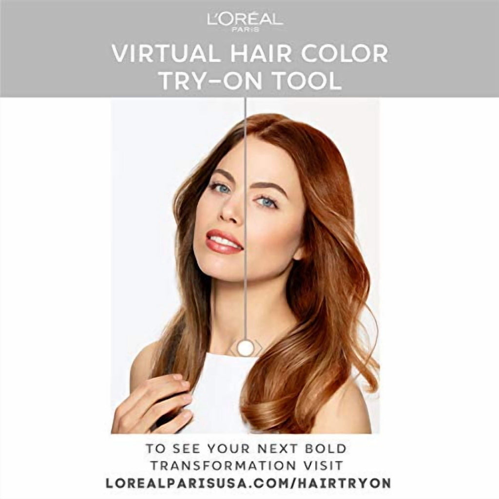 L'Oreal Paris Feria Permanent Hair Color, T53 Moonlit Tortoise Cool Medium Brown
