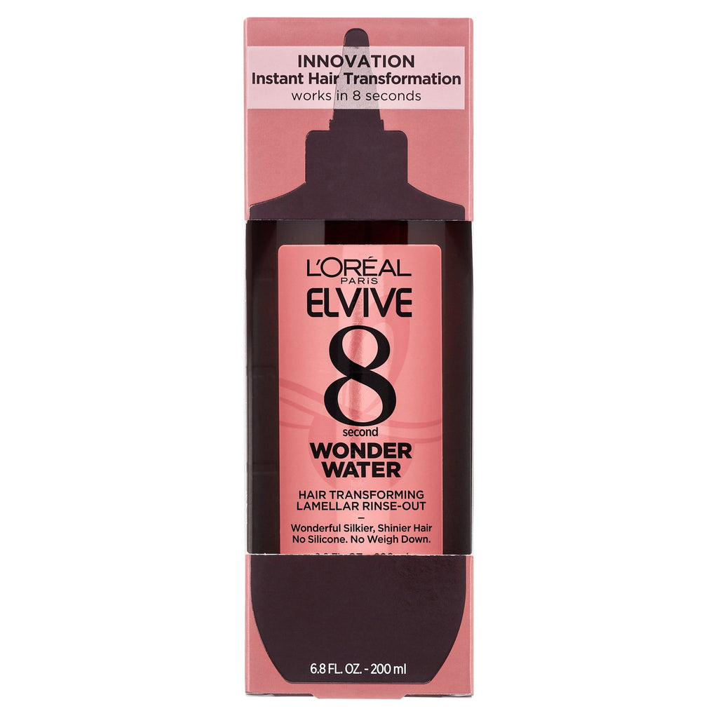 L'Oreal Paris Elvive Wonder Water Lamellar Rinse-out Treatment, for Damaged Hair, 6.8 fl oz, Light Weight