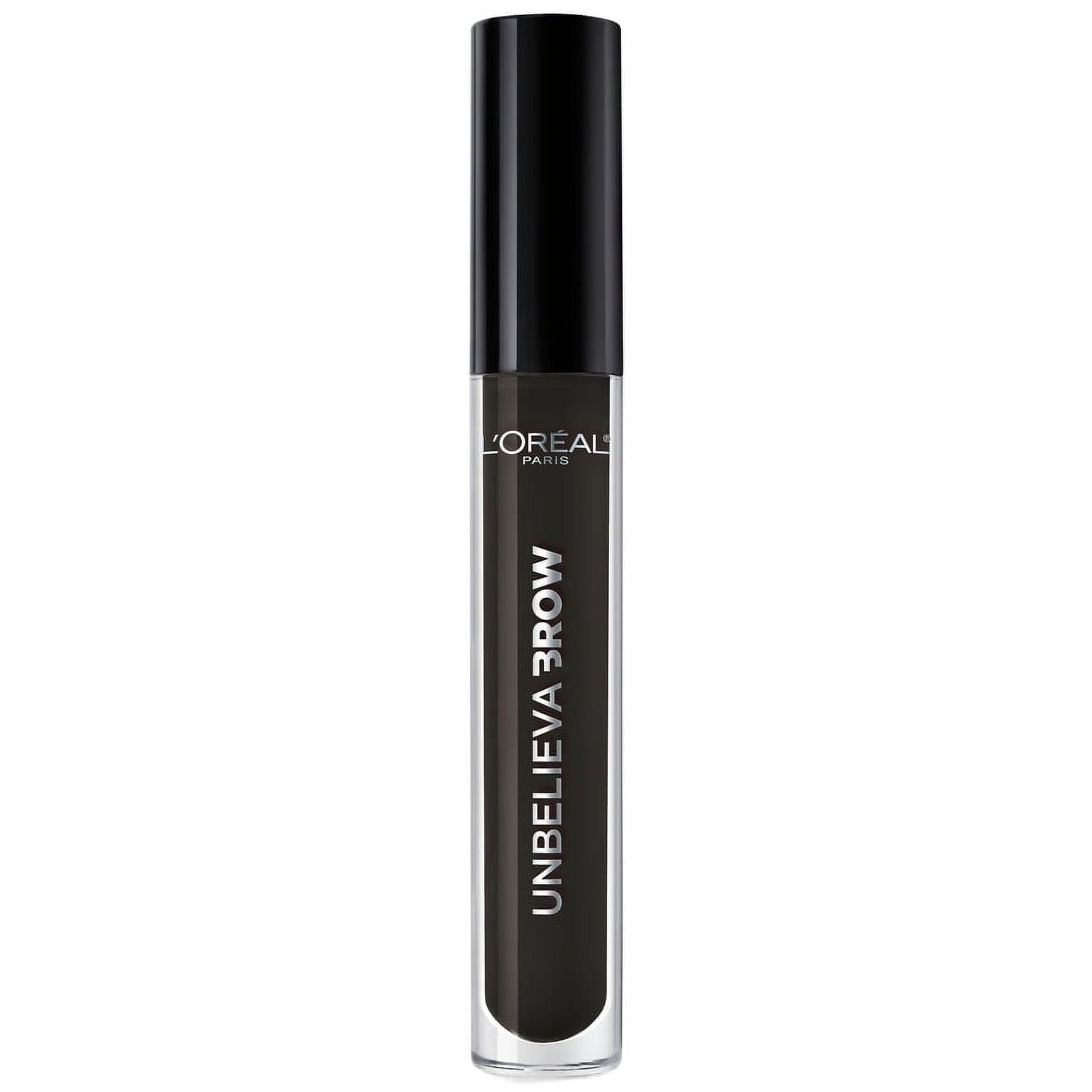 L'Oreal Paris Unbelieva-Brow Longwear Waterproof Brow Gel, Black