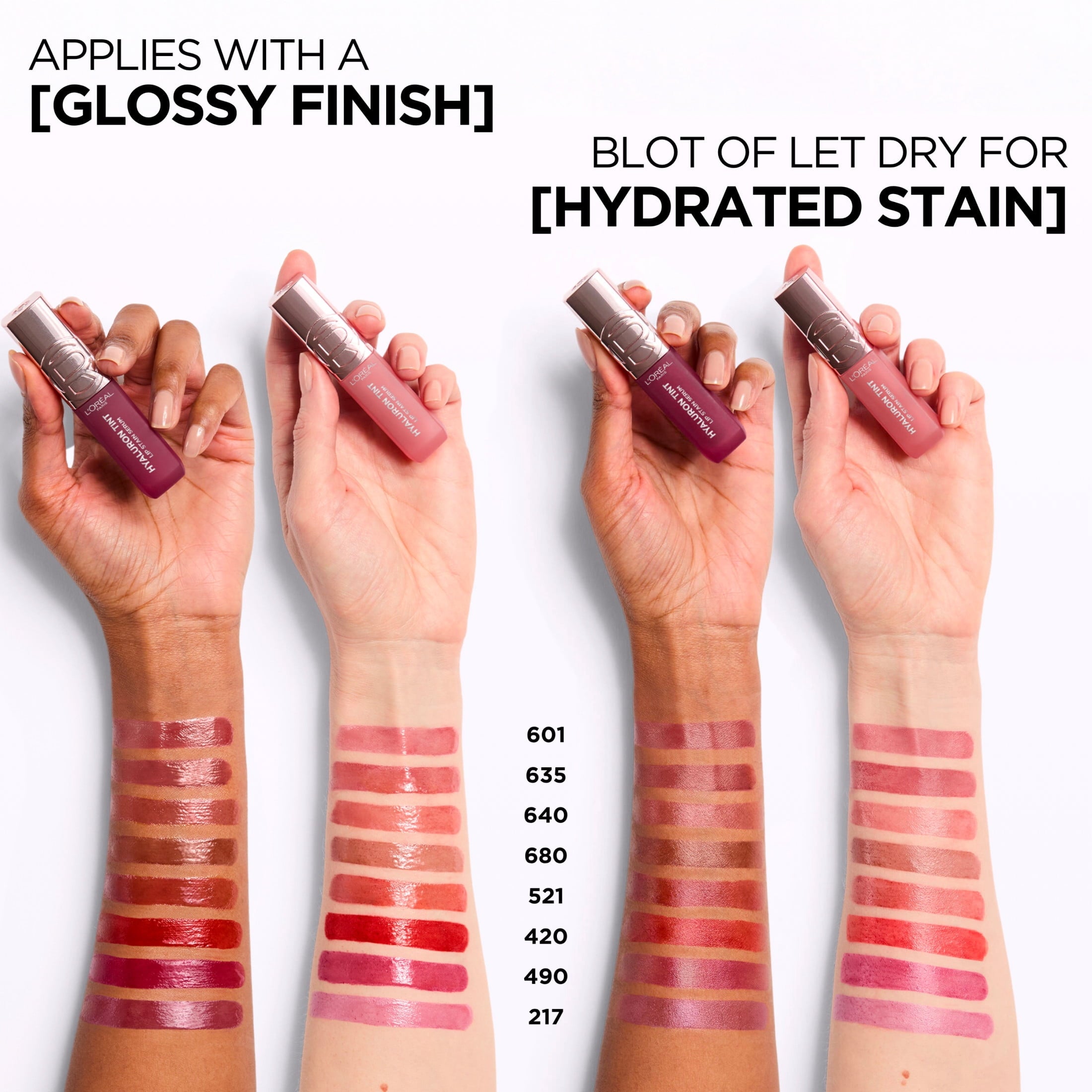 L’Oreal Paris Hyaluron Tint Lip Stain, 601 Worth It, 0.16 fl oz