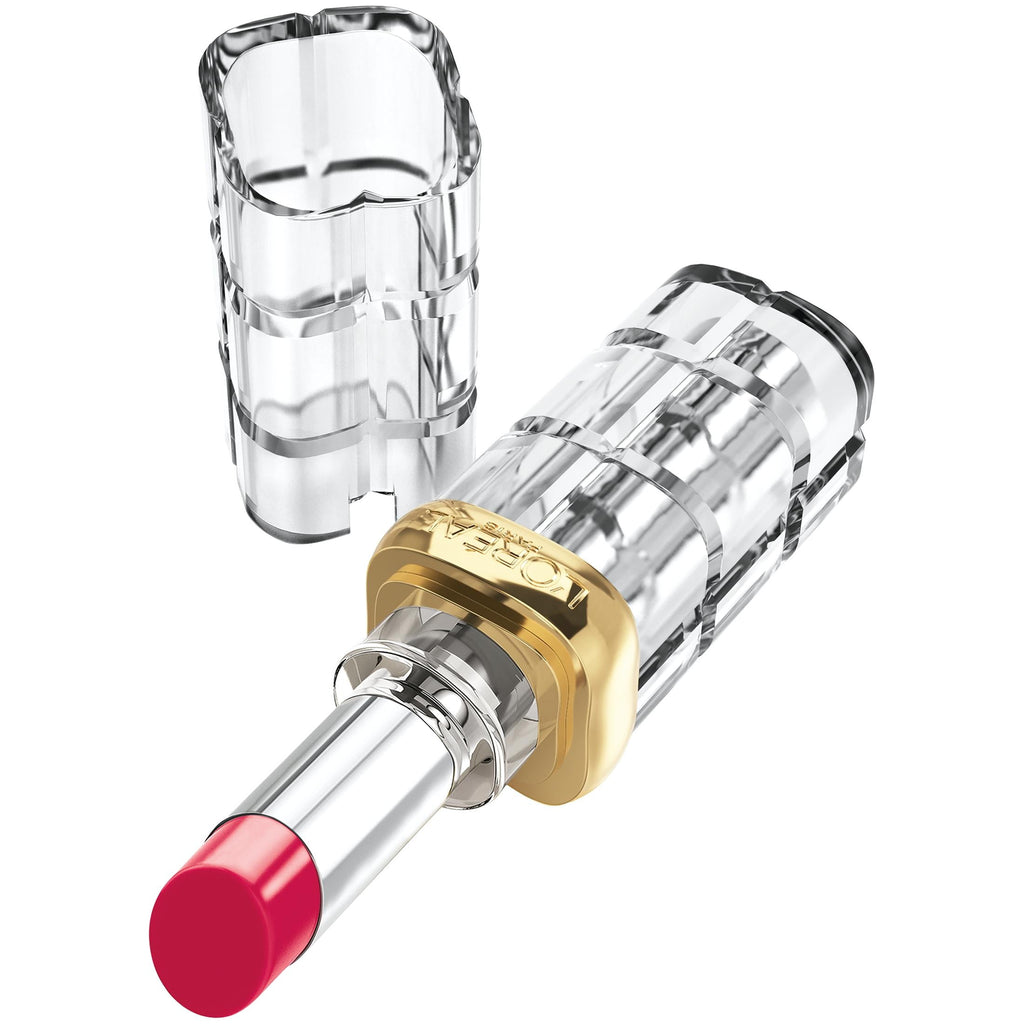 L'Oreal Paris Colour Riche Shine Glossy Ultra Rich Lipstick, Lacquered Strawberry