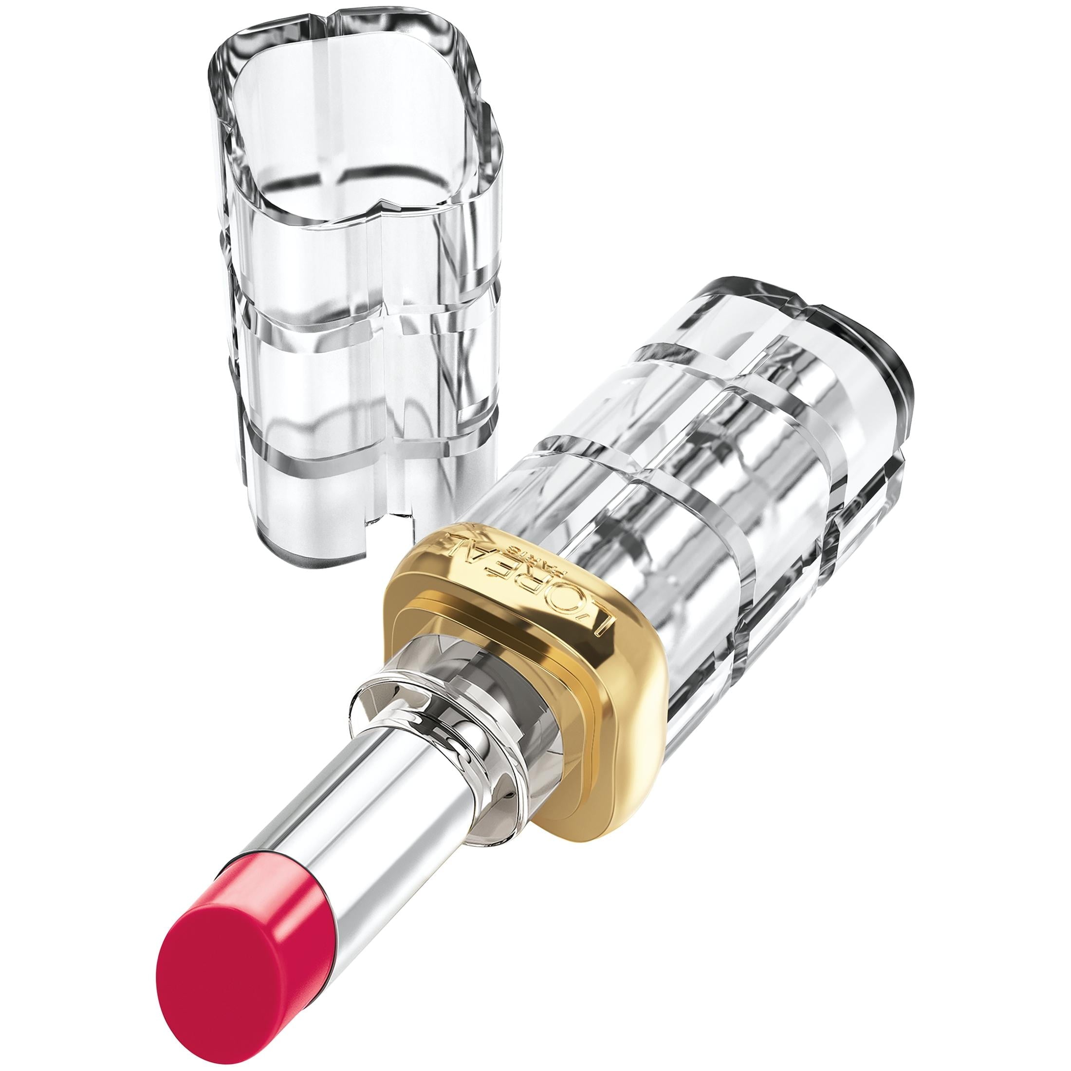 L'Oreal Paris Colour Riche Shine Glossy Ultra Rich Lipstick, Lacquered Strawberry