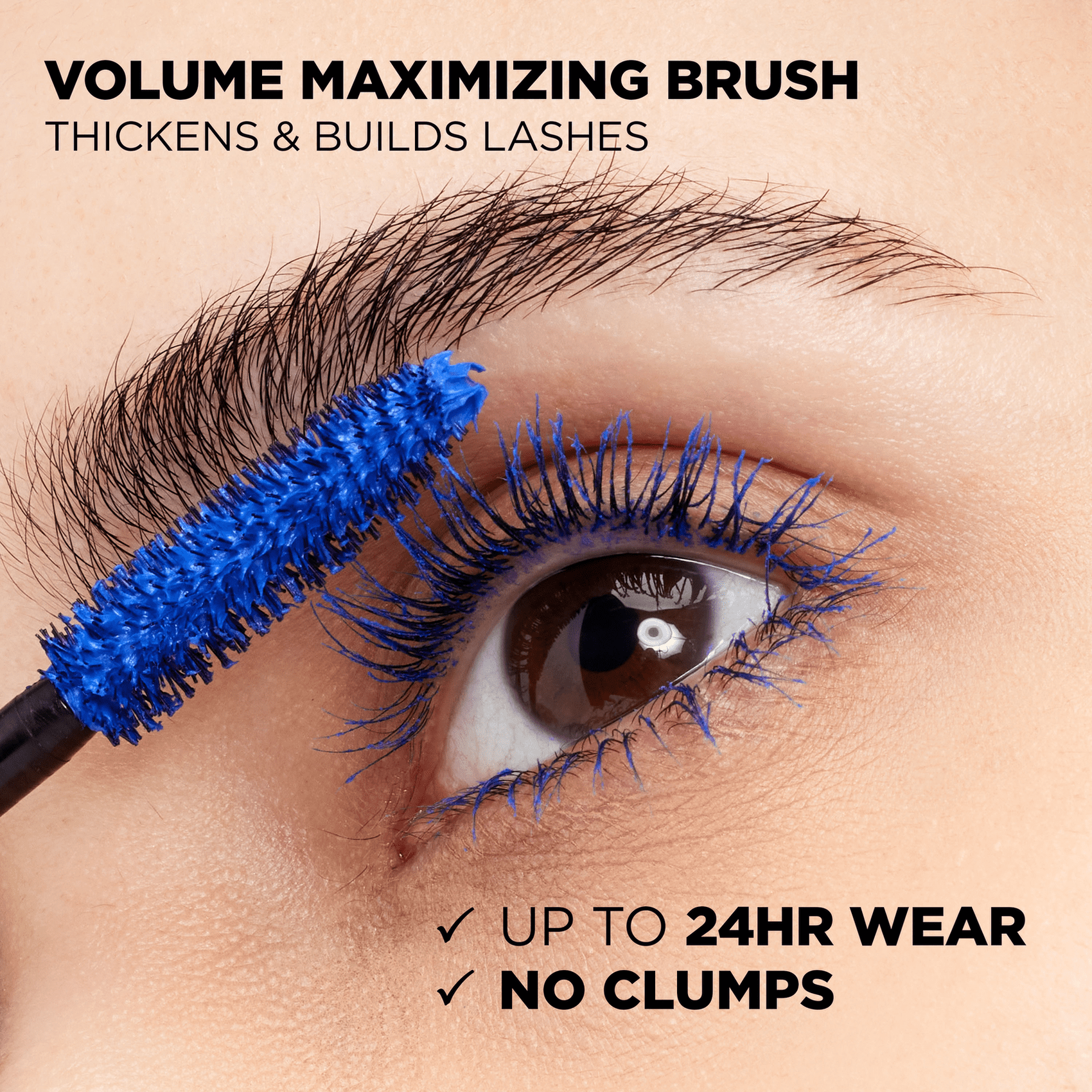 L'Oreal Paris Voluminous Original Washable Bold Eye Mascara, Cobalt Blue