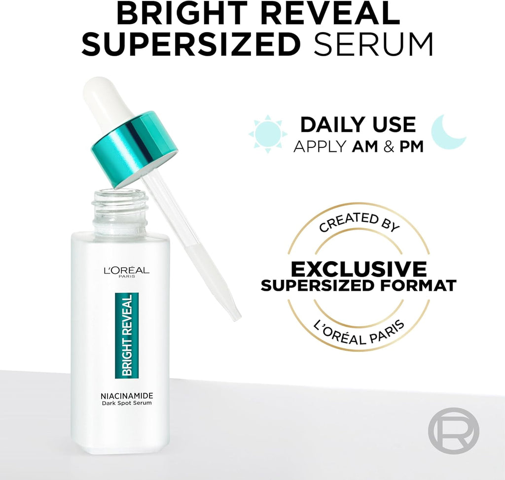 Loreal Paris Bright Reveal Anti Dark Spot Serum 7.5%Niacinamide 30ml