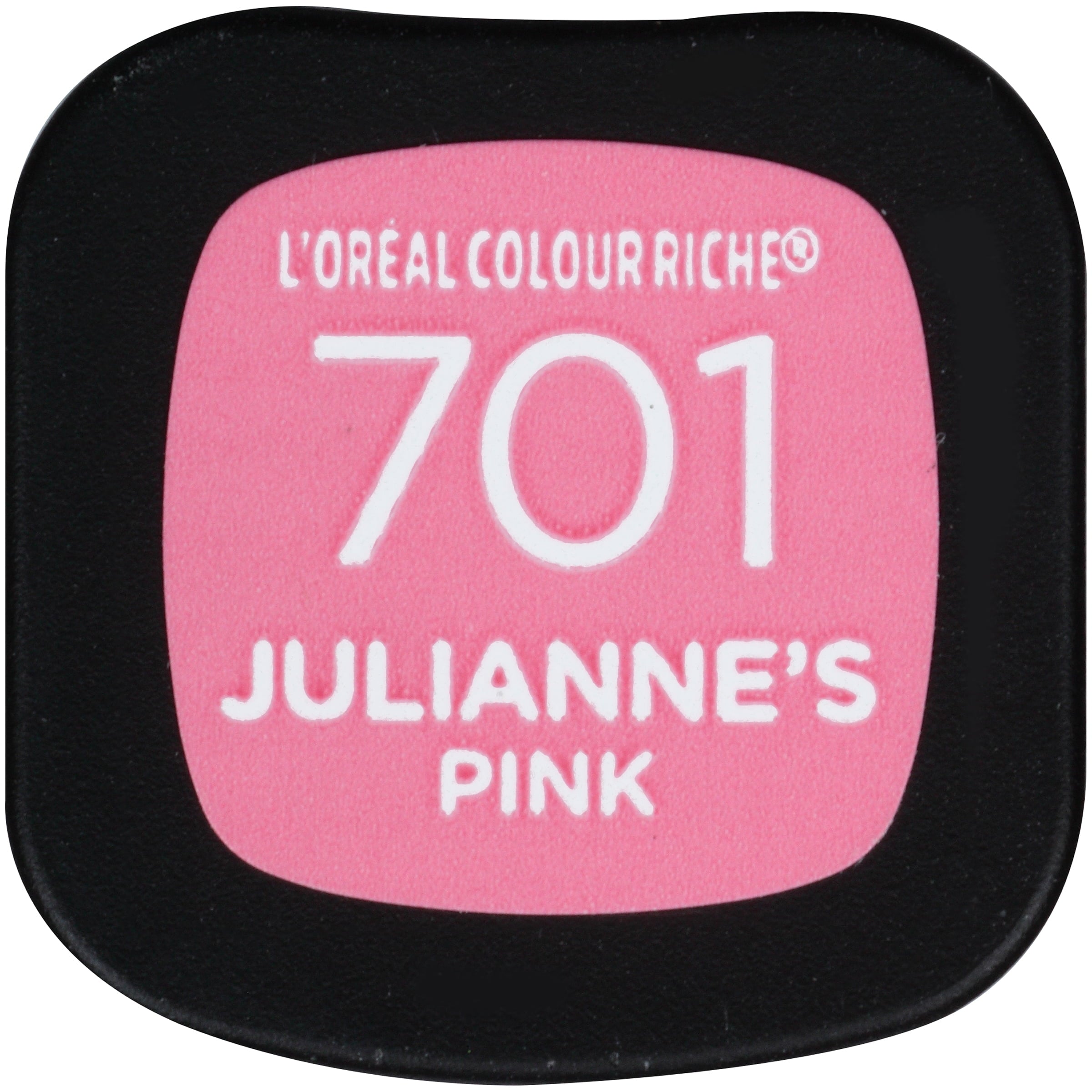 L'Oreal Paris Colour Riche Collection Exclusive Lipstick, Juliannne's Pink, 0.13 oz
