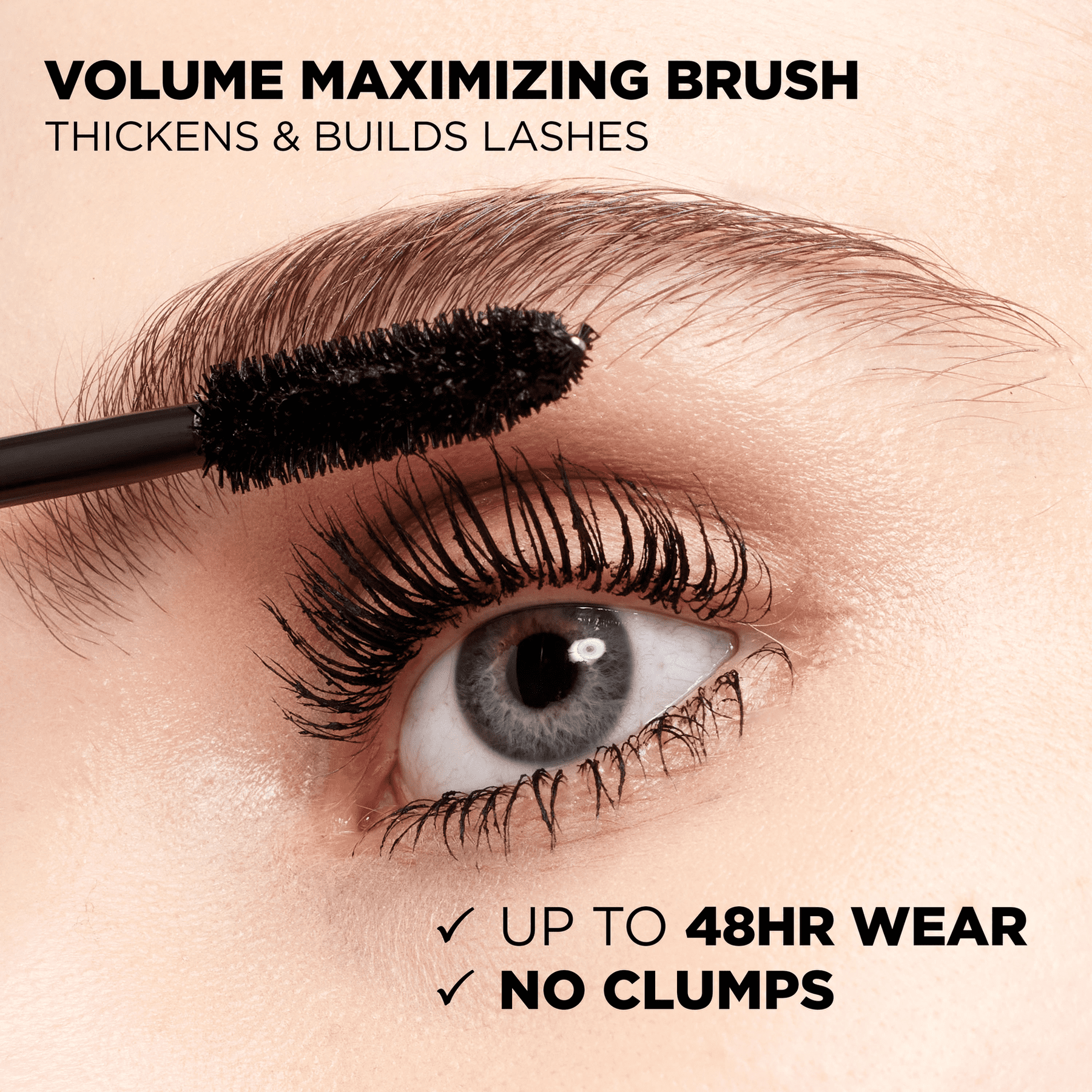 L'Oreal Paris Voluminous Original Waterproof Volume Building Mascara, Black, 0.28 fl. oz.