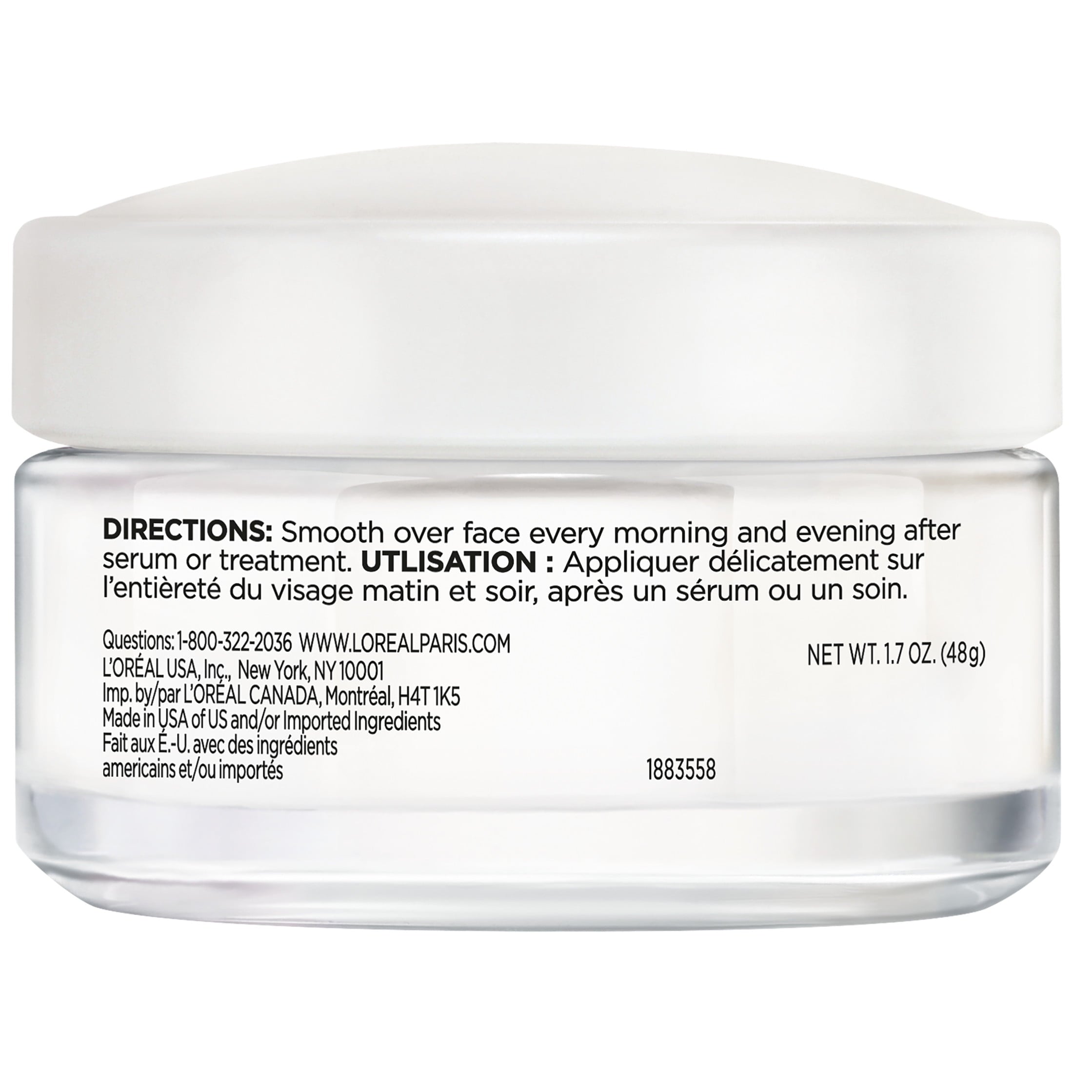 L'Oreal Paris Wrinkle Expert 45+ Day and Night Moisturizer, 1.7 oz