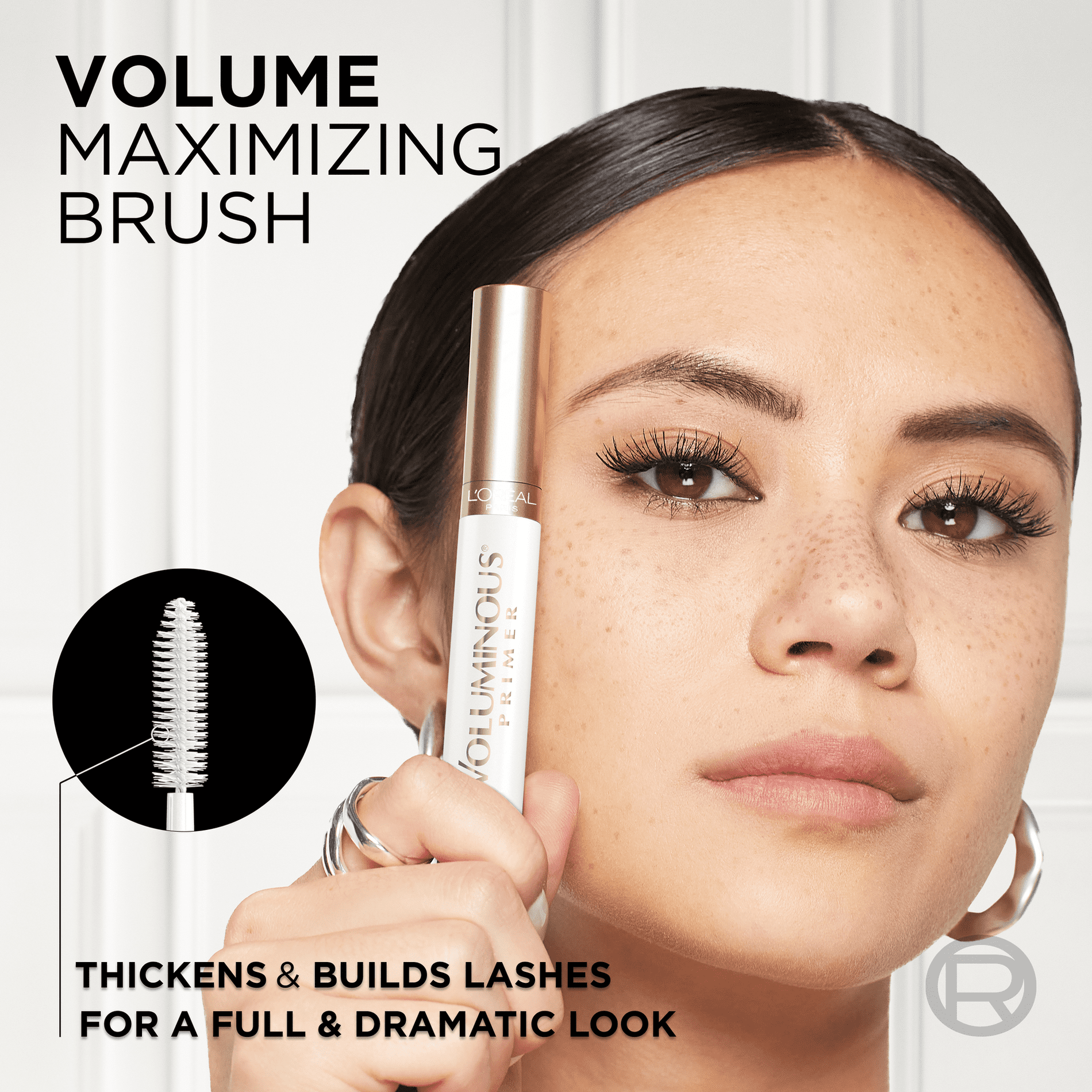 L'Oreal Paris Voluminous Base Mascara Primer, White