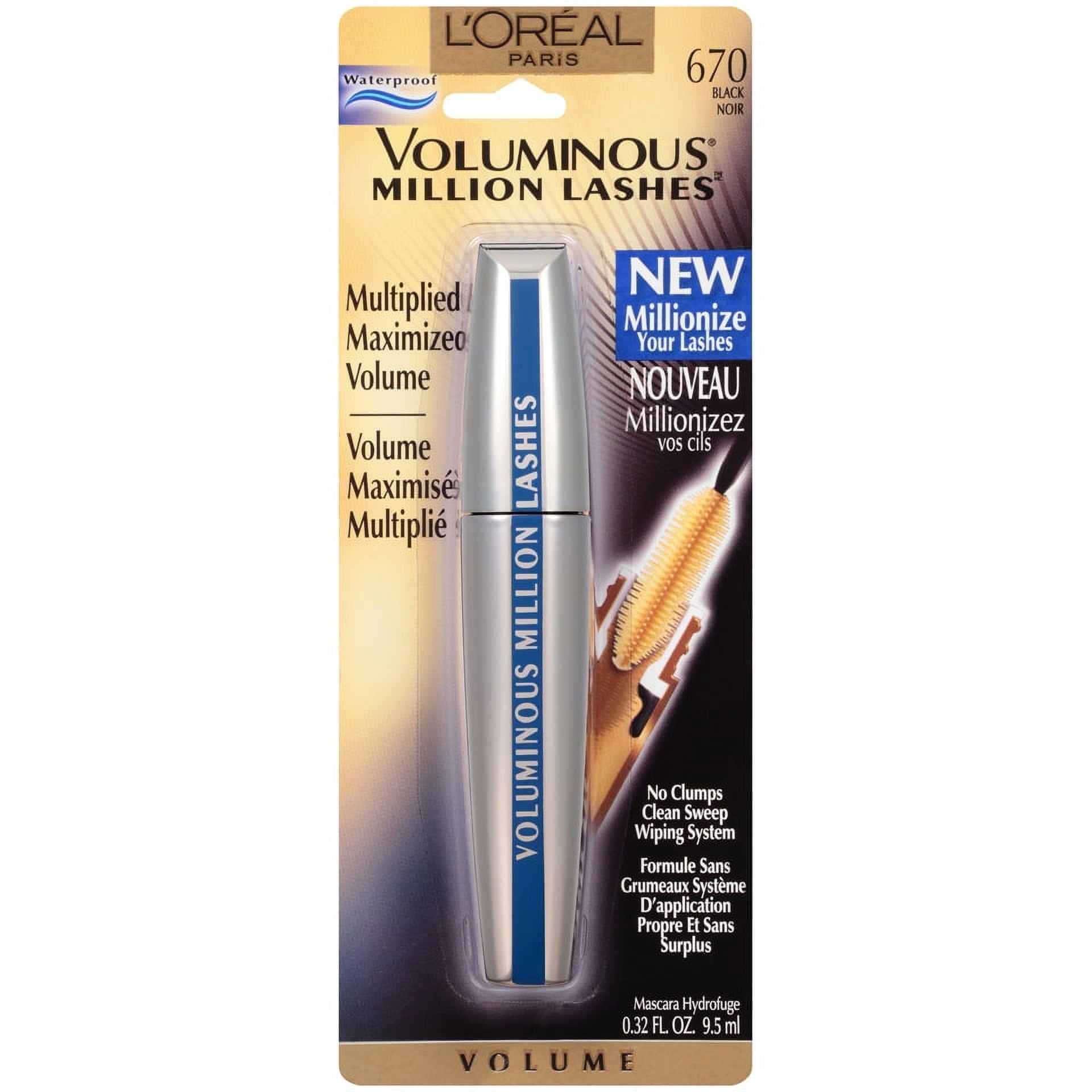 L'Oréal Paris Voluminous Million Lashes Waterproof Mascara