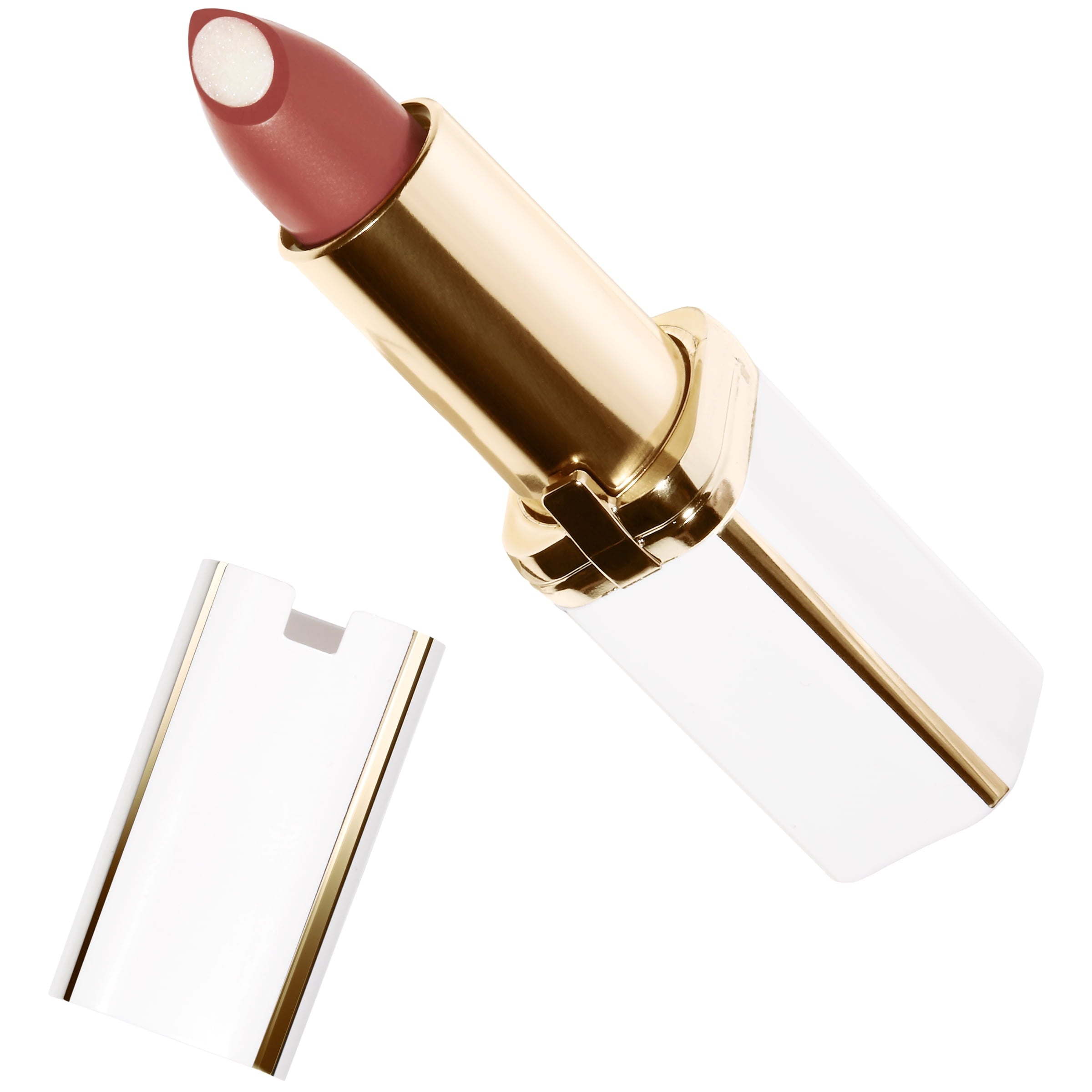 L'Oreal Paris Age Perfect Luminous Hydrating Lipstick and Nourishing Serum, Bright Mocha