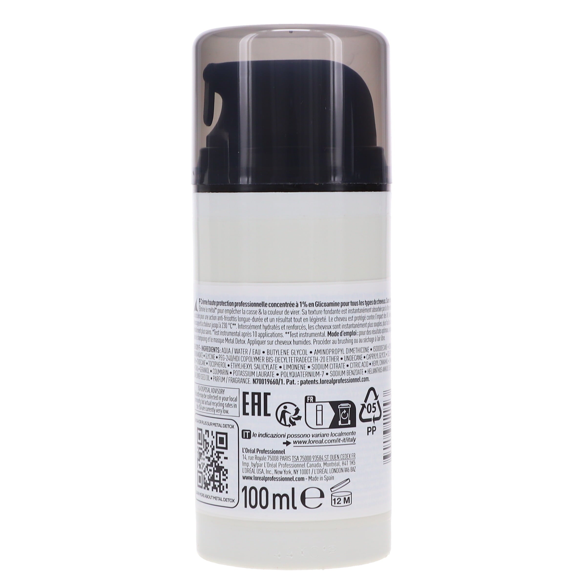 L'Oreal Professionnel Metal Detox High Protection Cream 3.4 oz