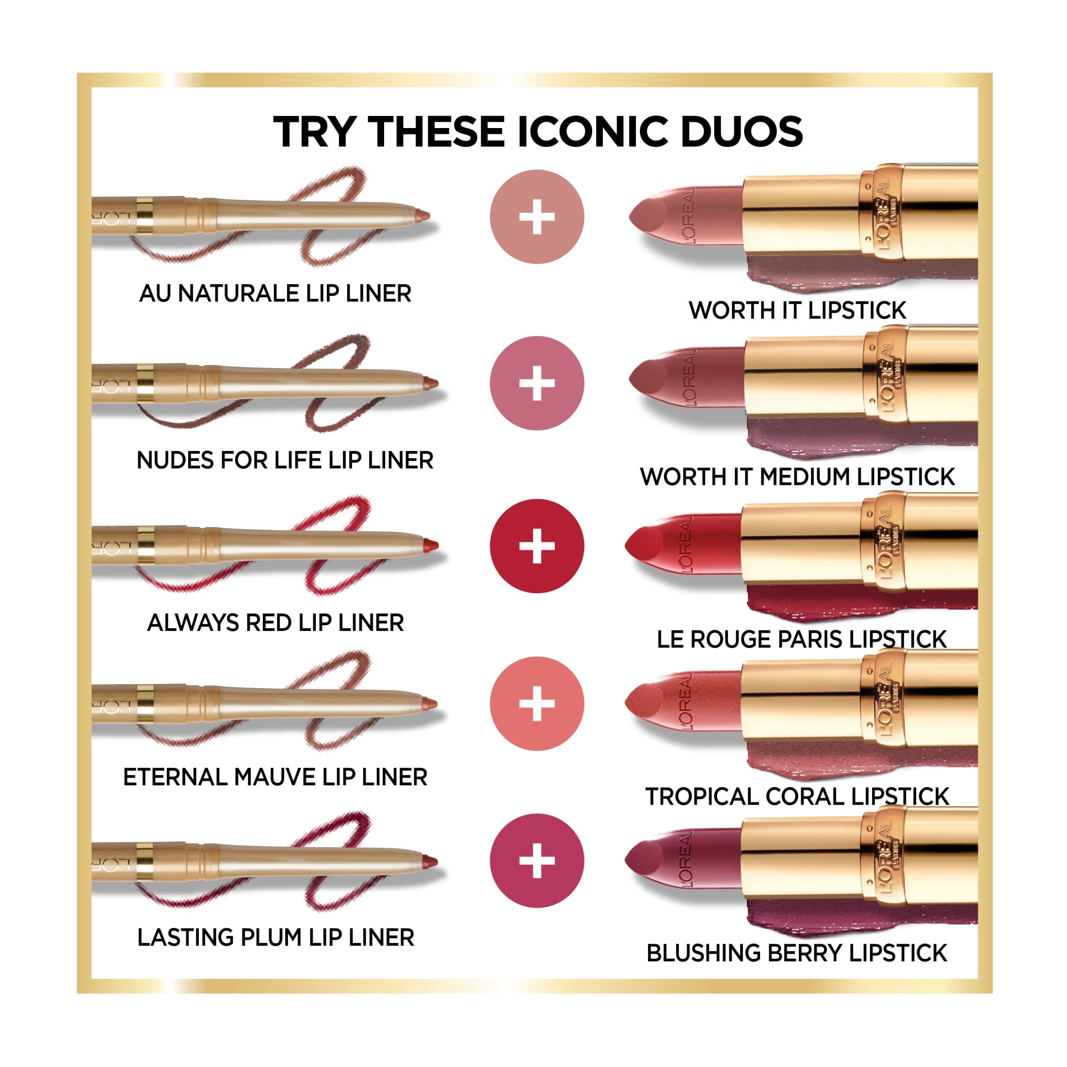 L'Oreal Paris Colour Riche Original Satin Lipstick for Moisturized Lips, 165 Tickled Pink