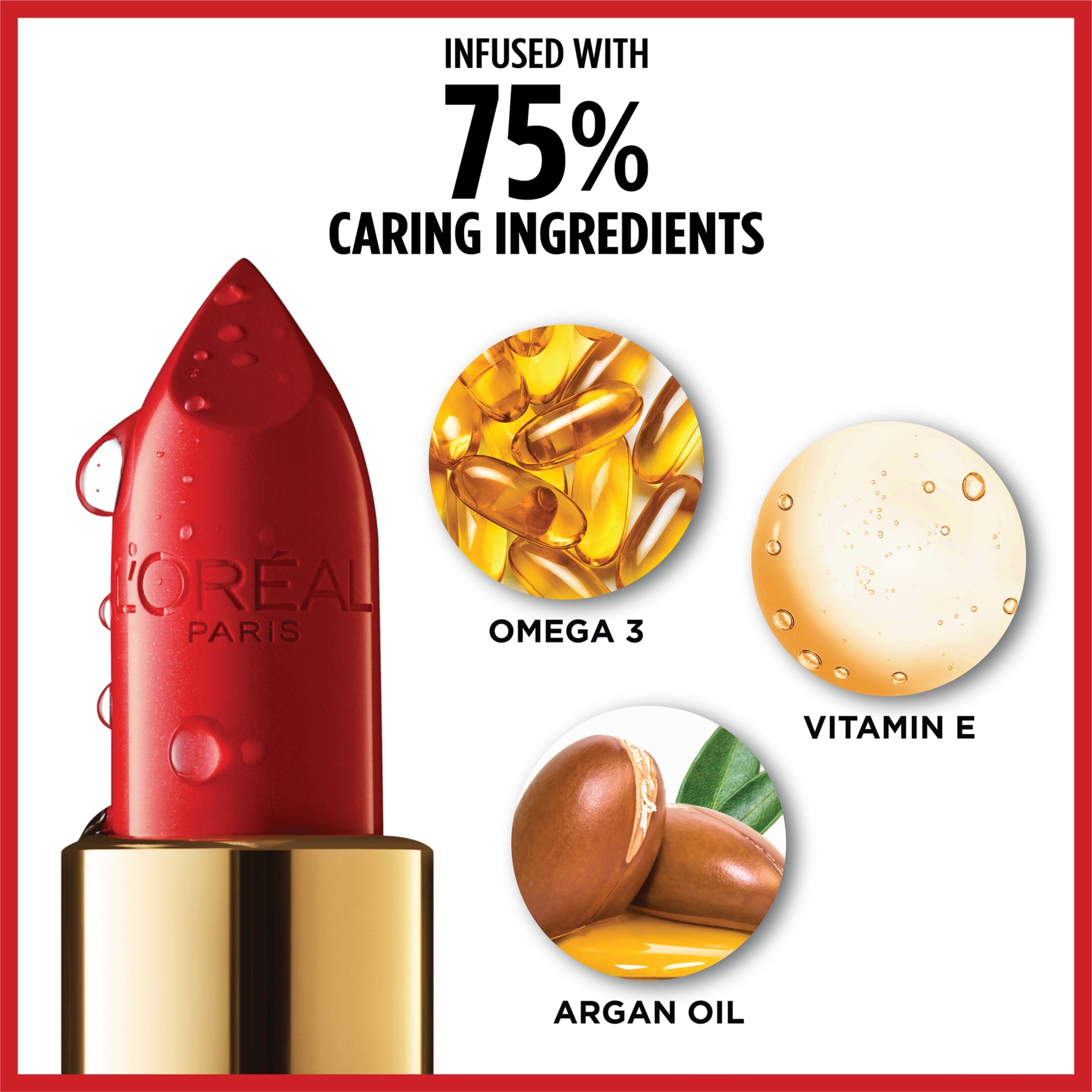 L'Oreal Paris Colour Riche Original Satin Lipstick for Moisturized Lips, 254 Everbloom